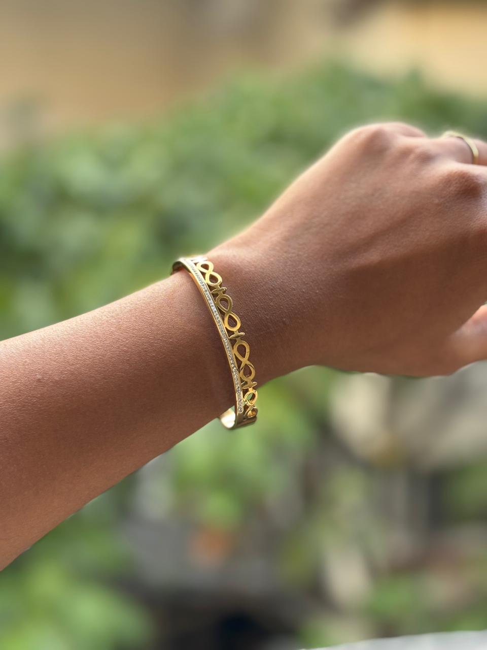 Infinity Grace Bangle