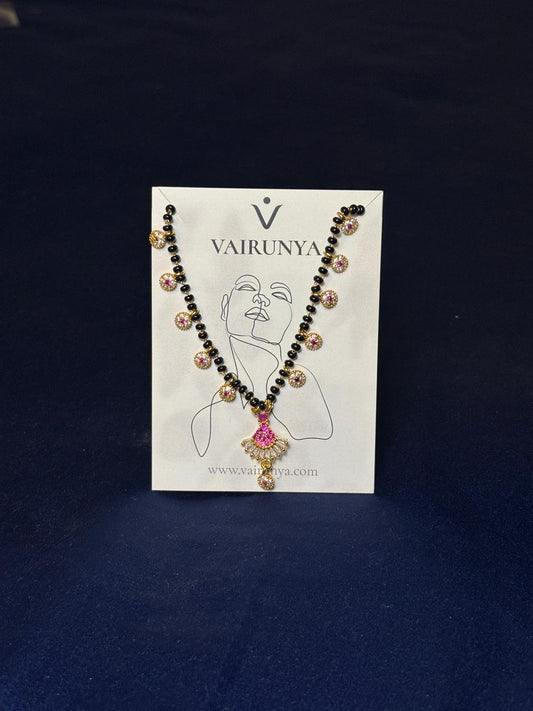 Gold Floral Mangalsutra