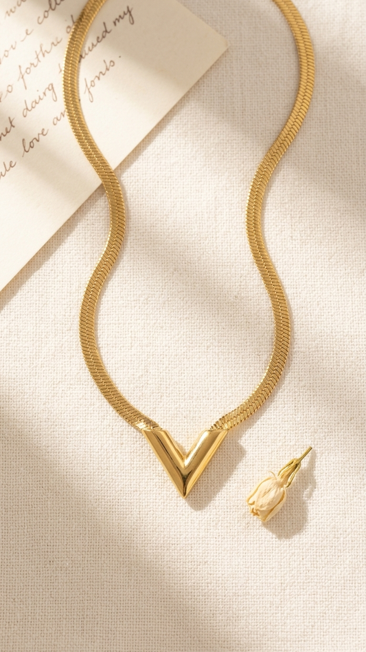 V shape Necklace